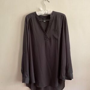 Torrid Dark Gray Blouse